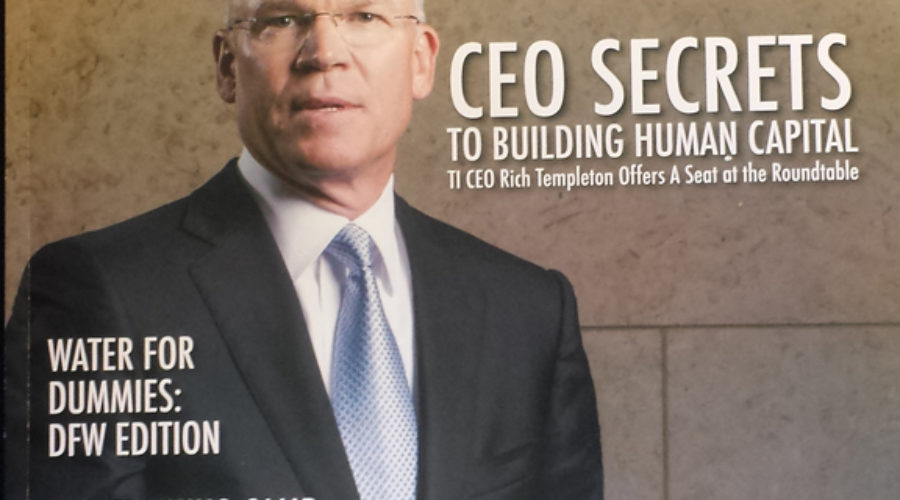 Cover of Texas CEO Magazine - InSource Group CEO Article - IT Staffing Company