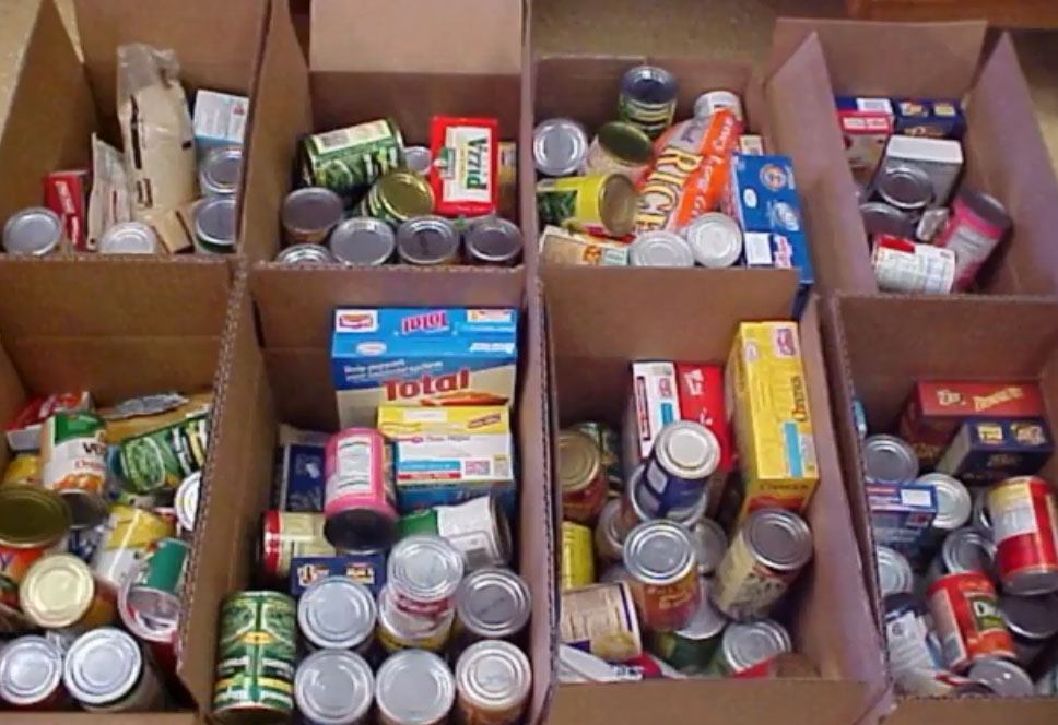 Dallas IT Staffing Firm Helps North Texas Non-Profits - Food Bank Food in Boxes
